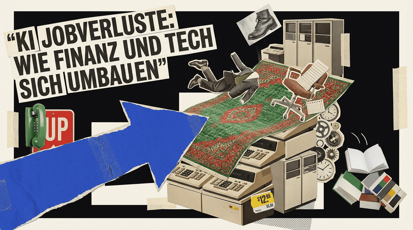 KI Jobverluste: Wie Finanz und Tech sich umbauen