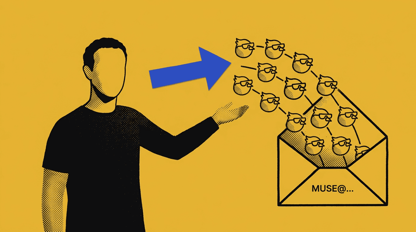 Meta gibt jedem Muse-Agenten eine eigene E-Mail-Adresse