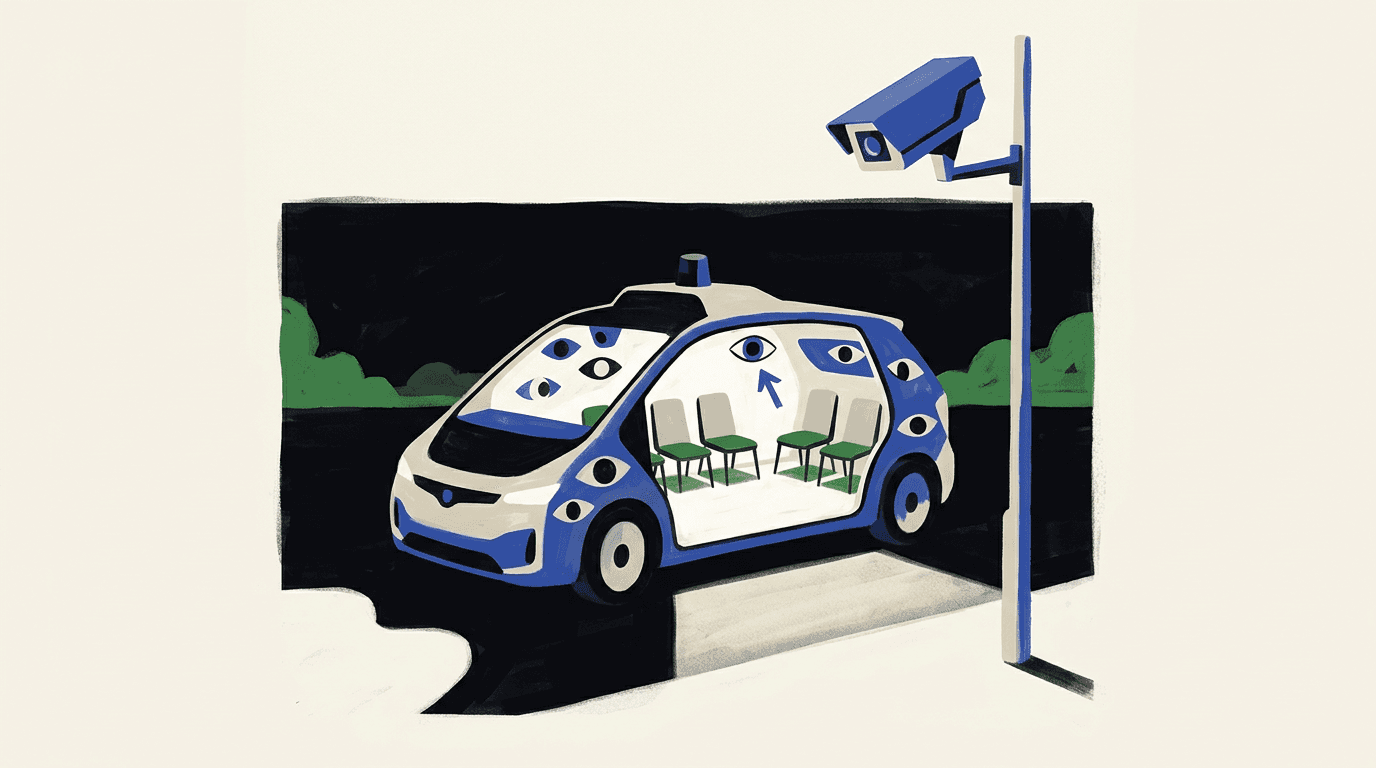 Robotaxi-Überwachung: Waymo und Zoox filmen Passagiere